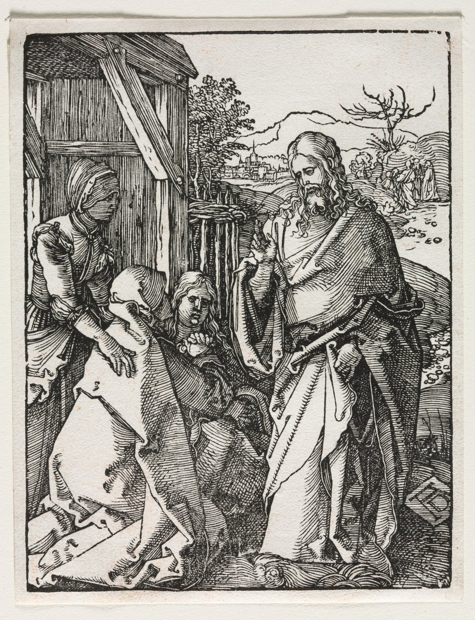 La Piccola Passione: Cristo che Prende Congedo dalla Vergine da Albrecht Dürer