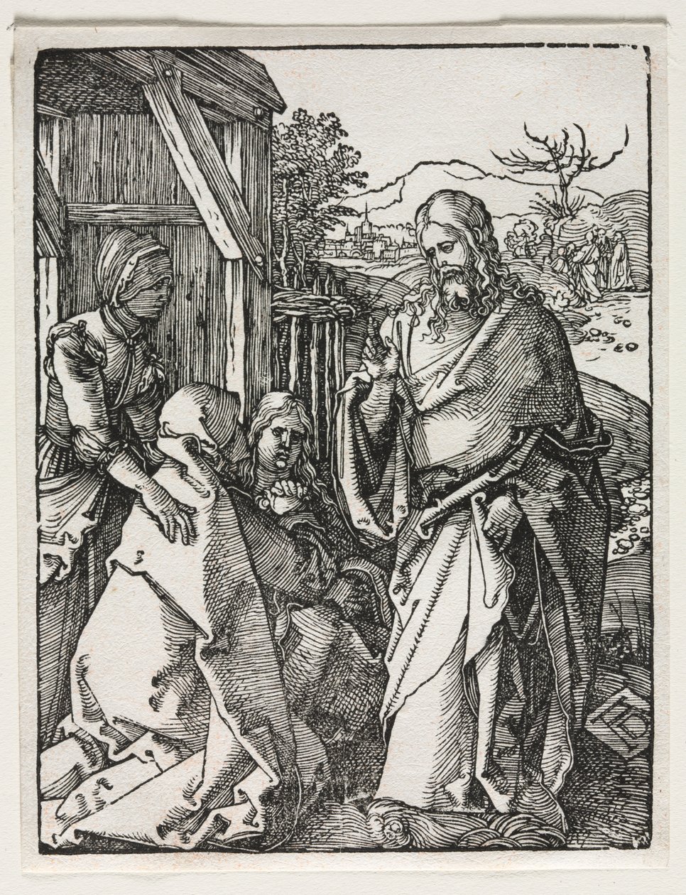 La Piccola Passione: Cristo si congeda dalla Vergine da Albrecht Dürer