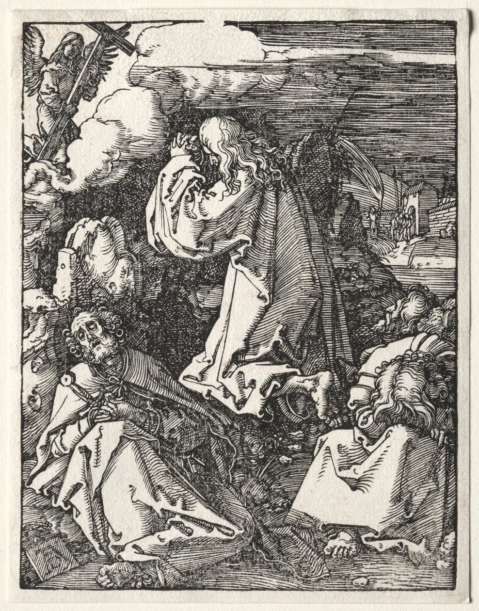 La Piccola Passione: Cristo sul Monte degli Ulivi da Albrecht Dürer