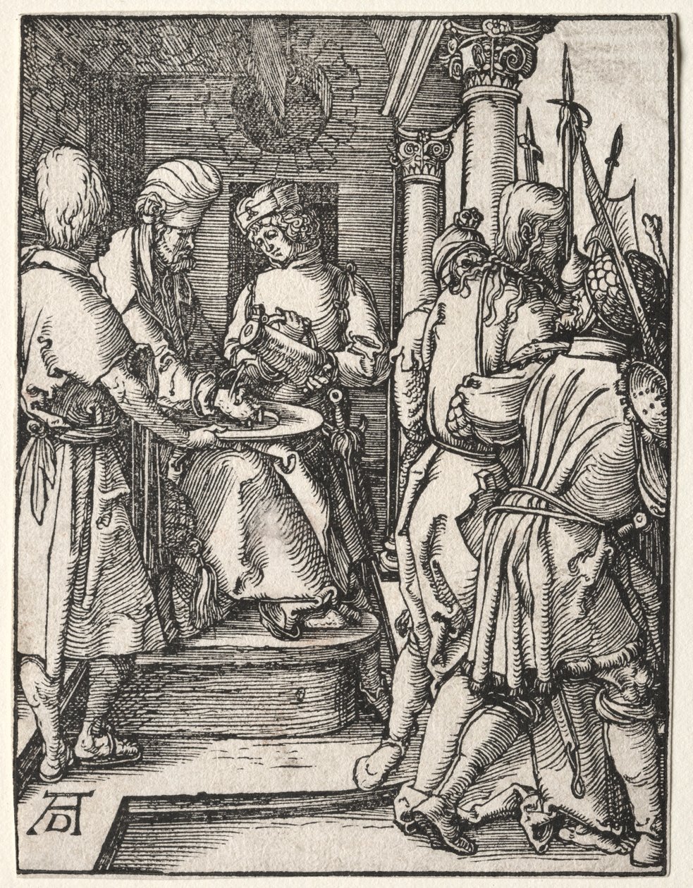 La Piccola Passione: Pilato si lava le mani da Albrecht Dürer