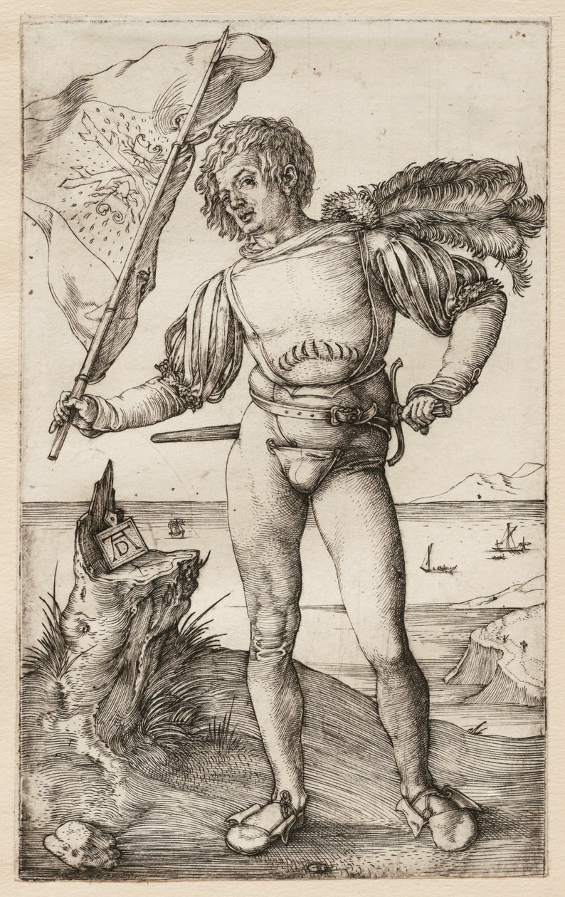 Il portastendardo da Albrecht Dürer