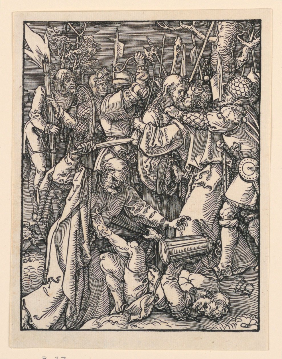 La cattura di Cristo, dalla serie La Piccola Passione da Albrecht Dürer