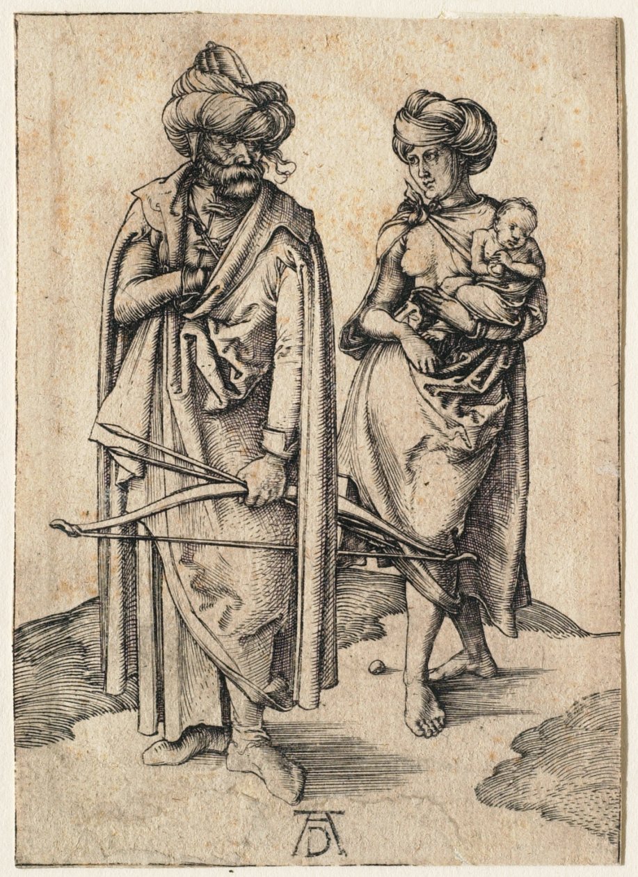 La famiglia turca da Albrecht Dürer