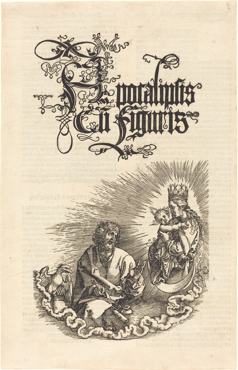 La Vergine appare a San Giovanni da Albrecht Dürer