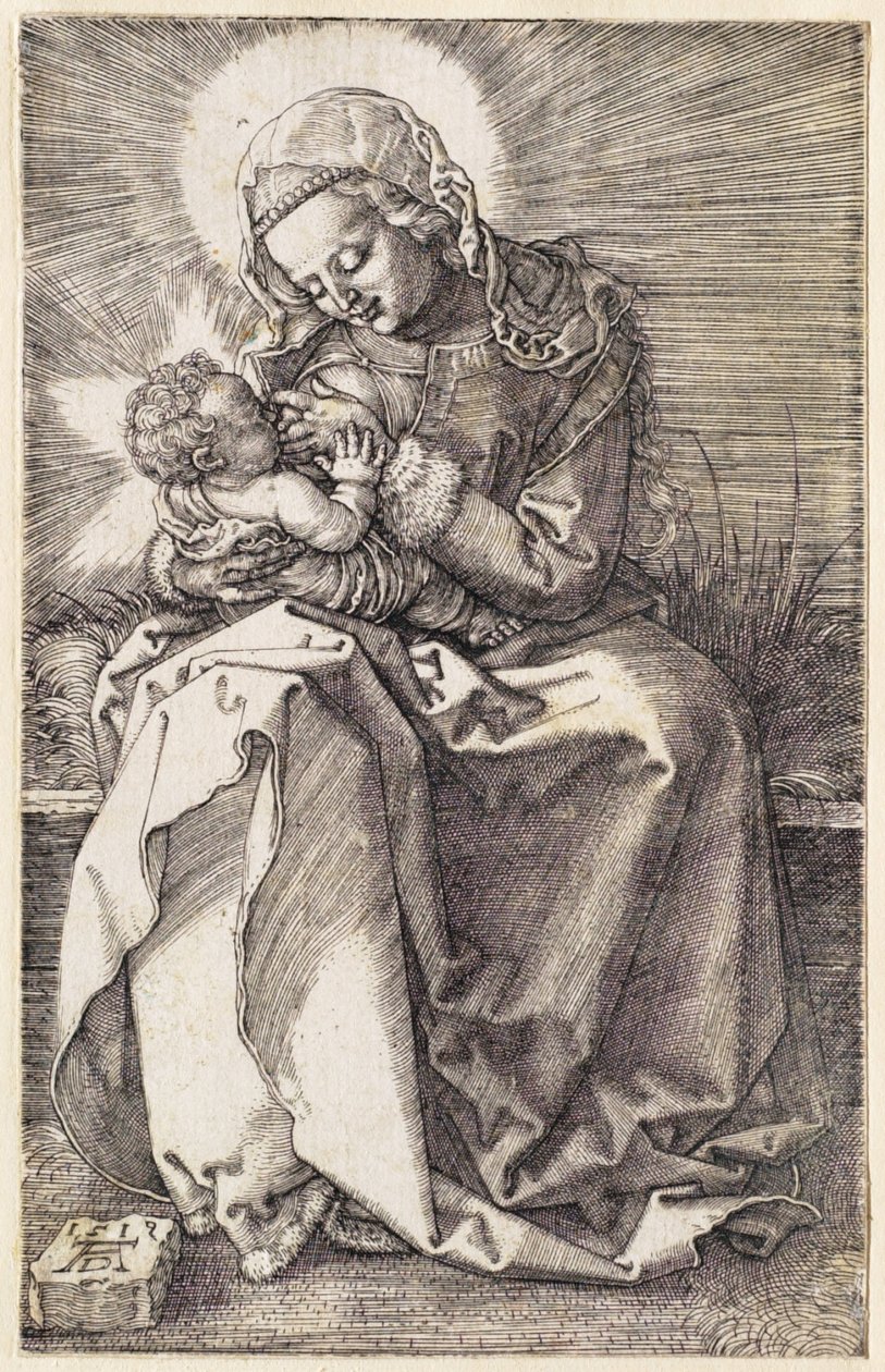 La Vergine che allatta il Bambino da Albrecht Dürer