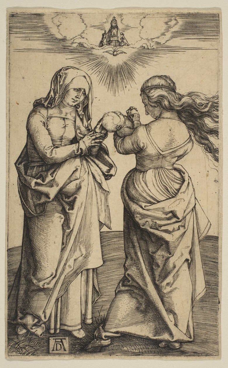 La Vergine e il Bambino con il Bambino Cristo e Sant