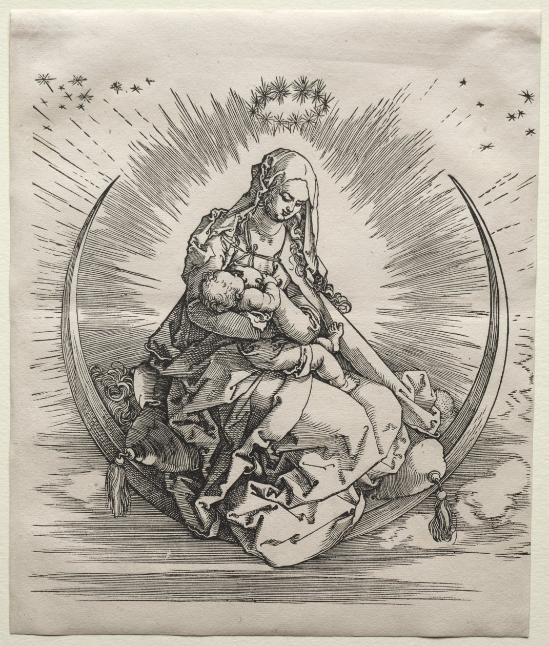 La Vergine sulla Mezzaluna da Albrecht Dürer