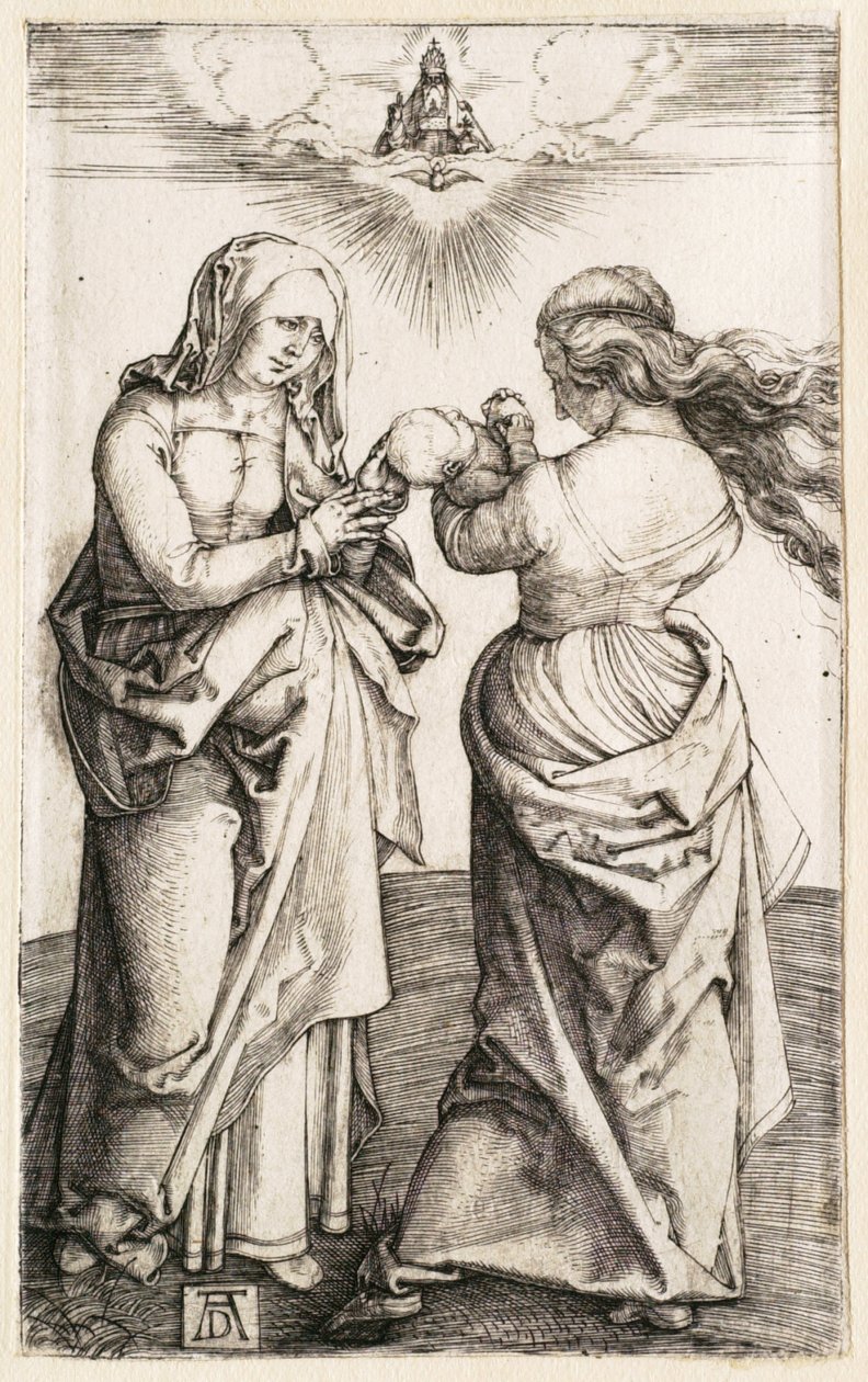 La Vergine con il Bambino Gesù e sant