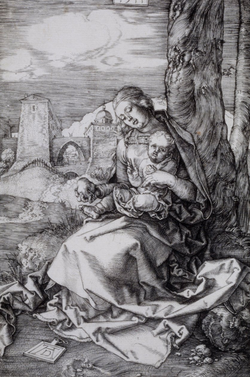 La Vergine con la pera da Albrecht Dürer