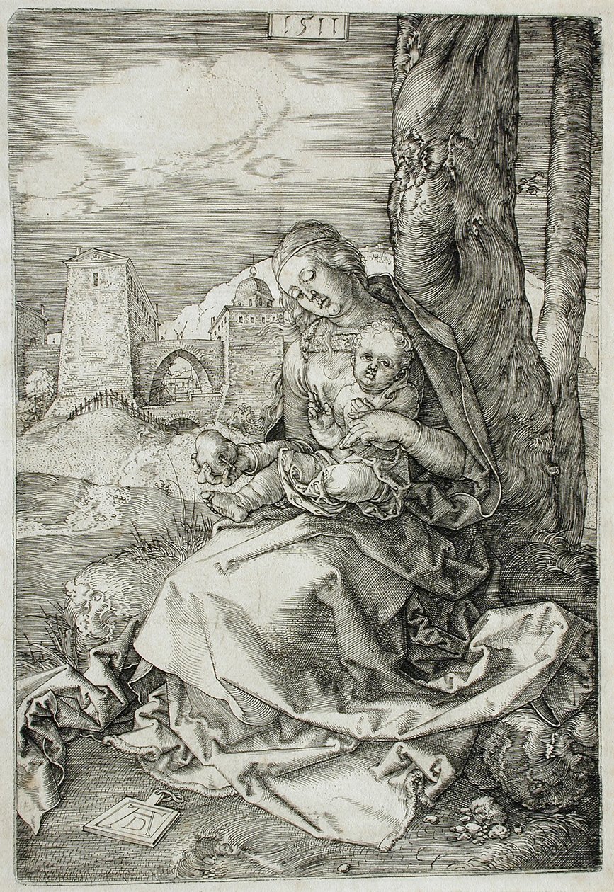 La Vergine con la pera da Albrecht Dürer