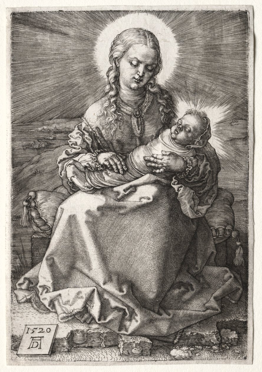 La Vergine con il Bambino Fasciato, 1520 da Albrecht Dürer