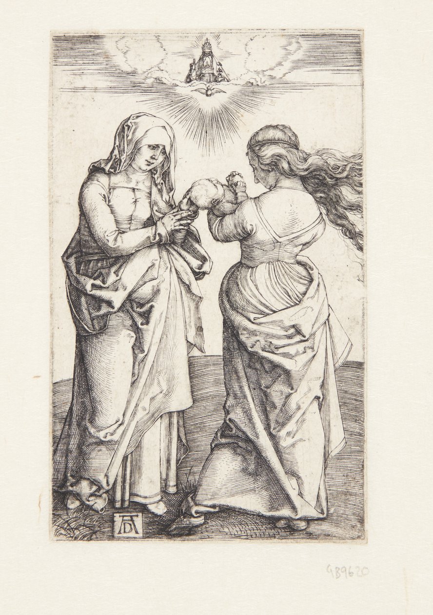 La Vergine con il Cristo bambino e Sant