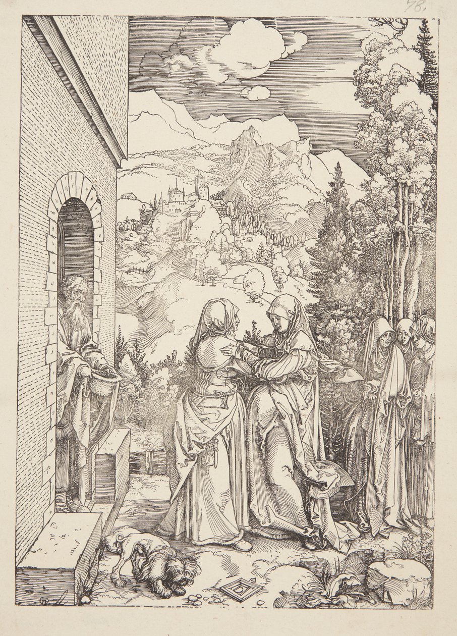 La Visitazione da Albrecht Dürer