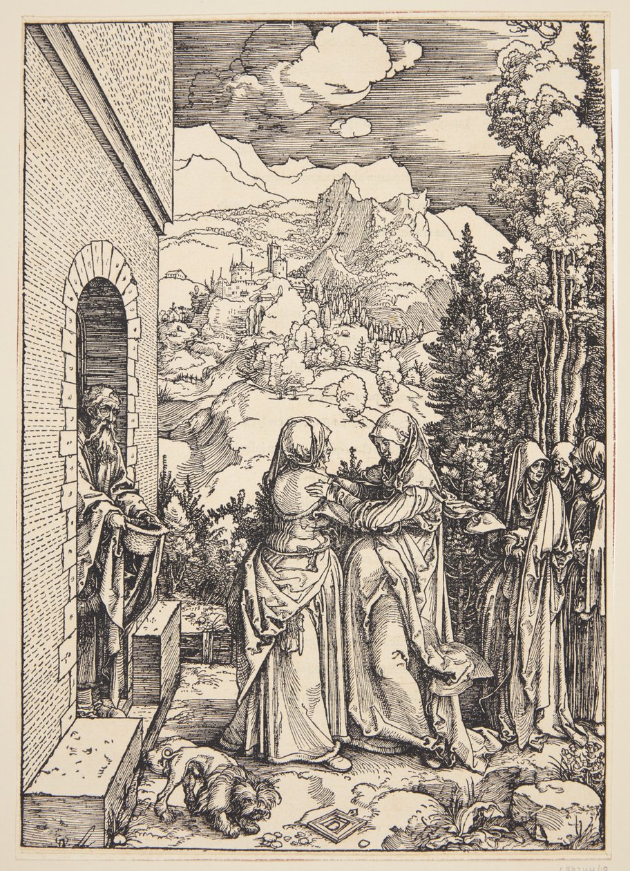 La Visitazione da Albrecht Dürer