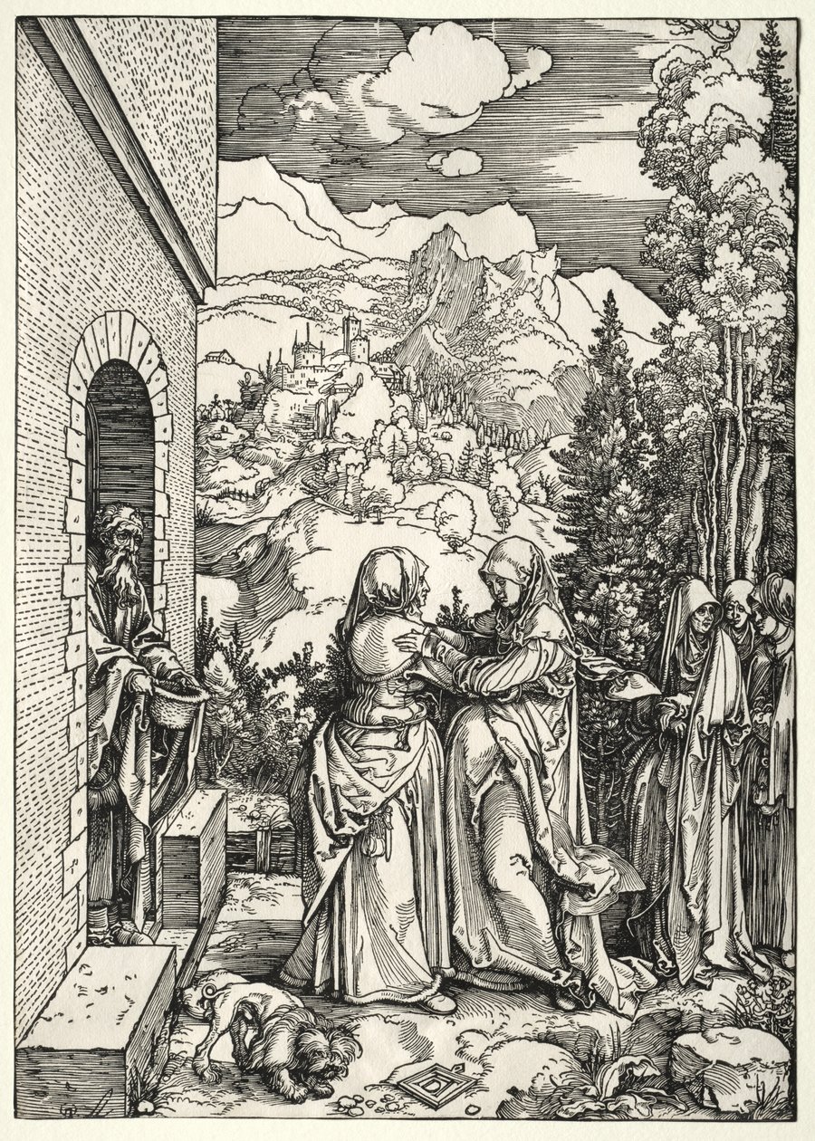 La Visitazione da Albrecht Dürer