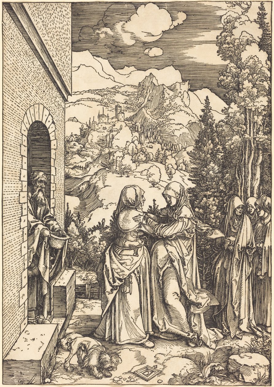 La Visitazione da Albrecht Dürer