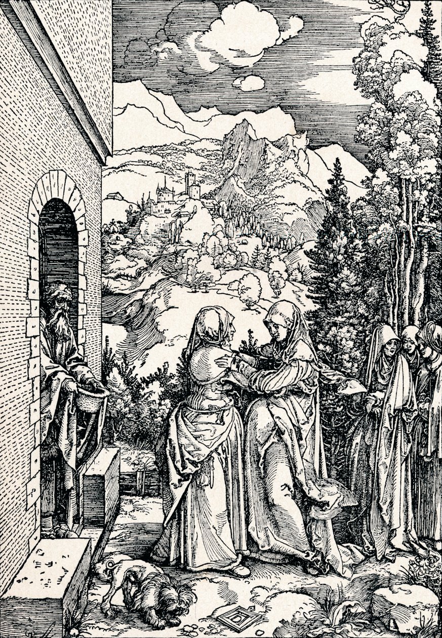 La Visitazione, 1506 1906 da Albrecht Dürer