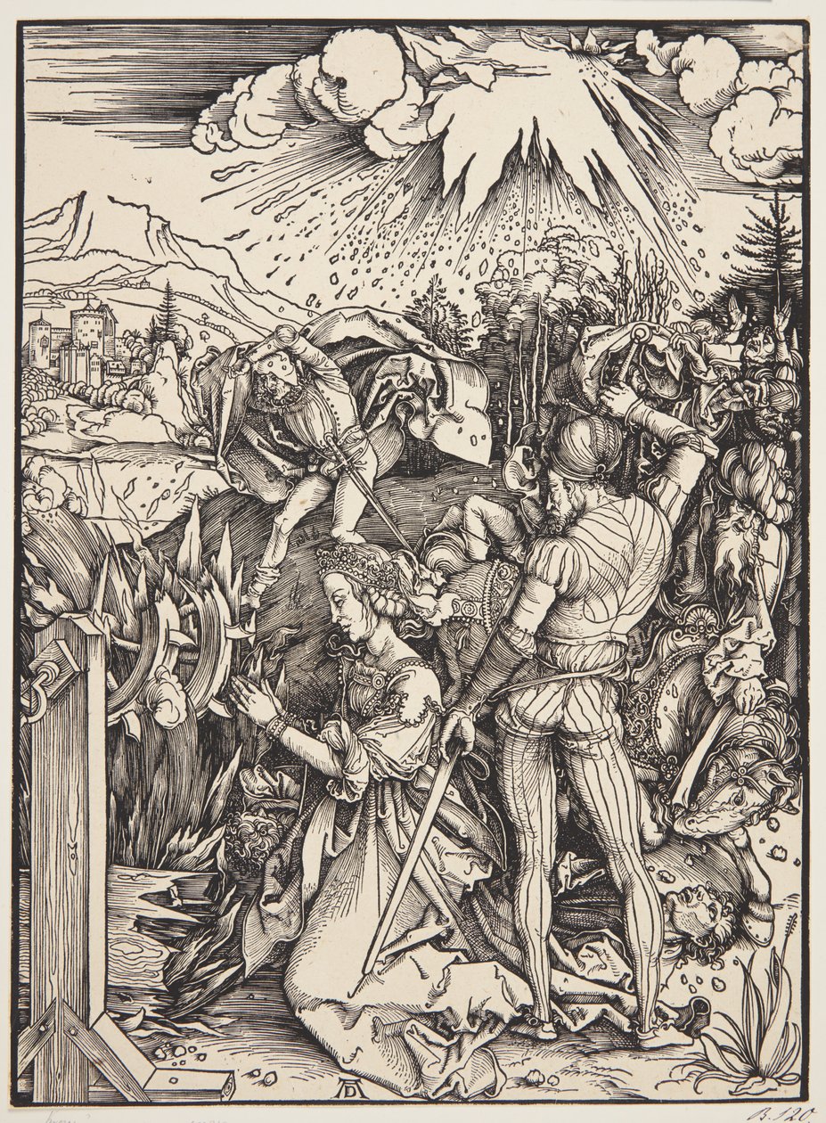 Il martirio di Santa Caterina da Albrecht Dürer