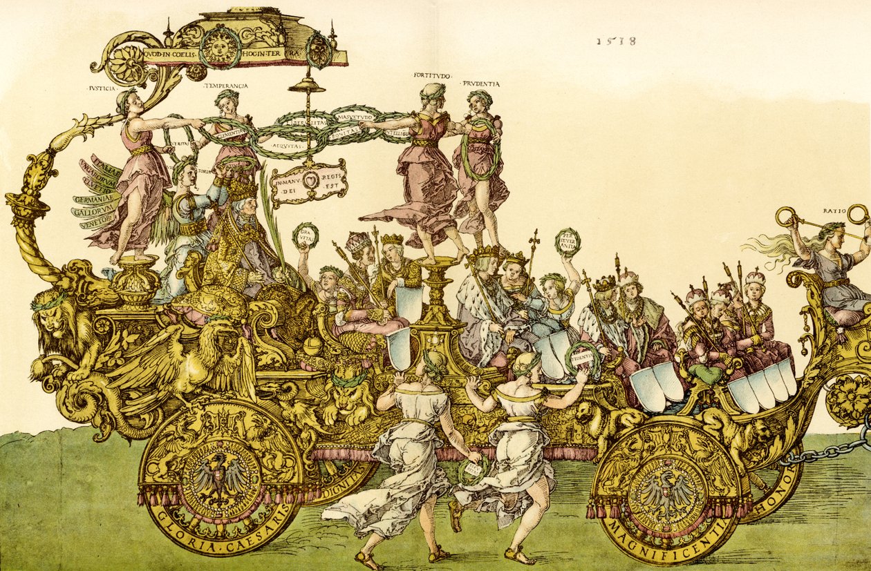 Il carro trionfale da Albrecht Dürer