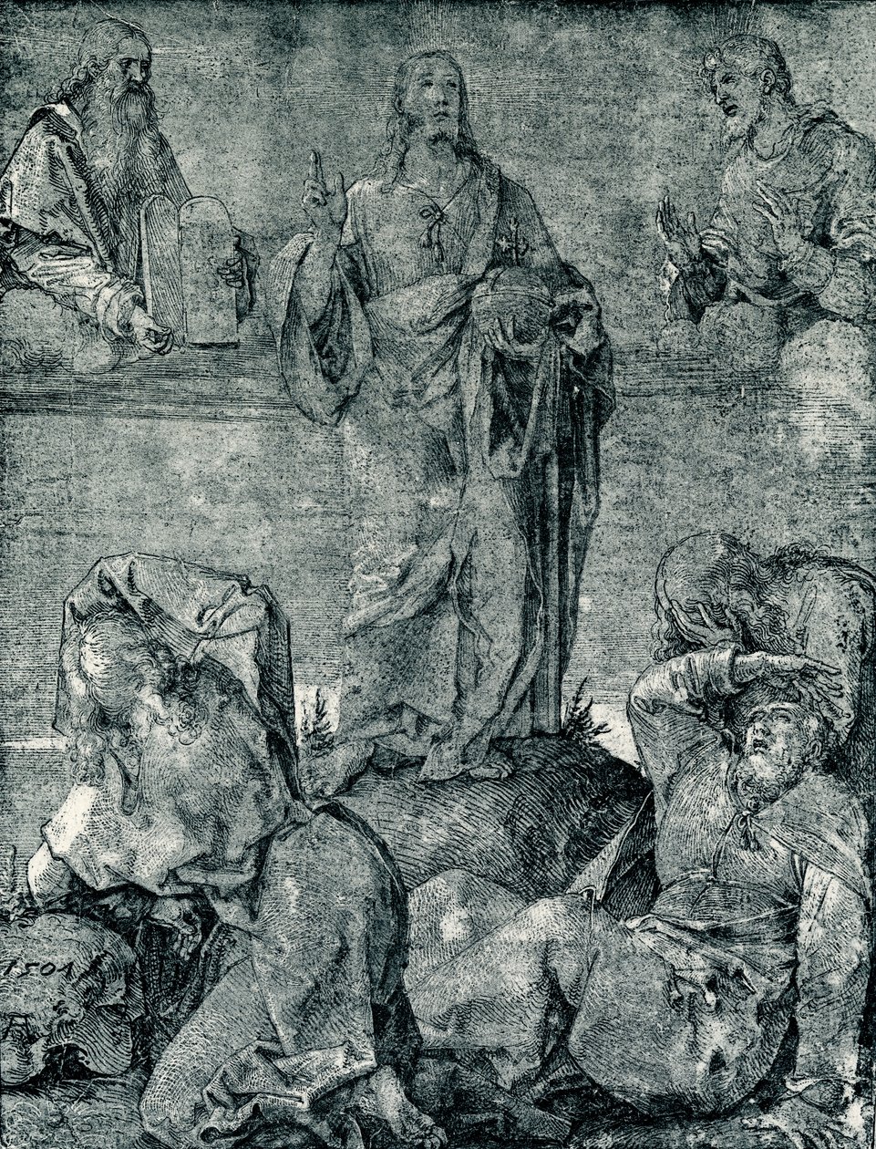 Trasfigurazione sul Monte Tabor da Albrecht Dürer