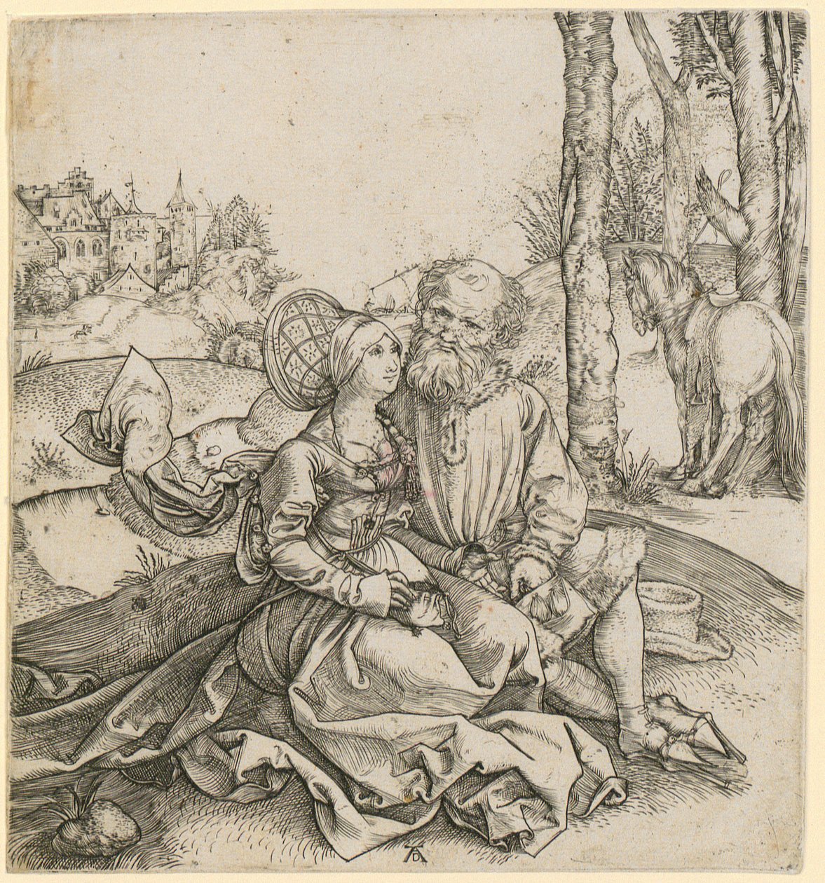 Una coppia insolita da Albrecht Dürer