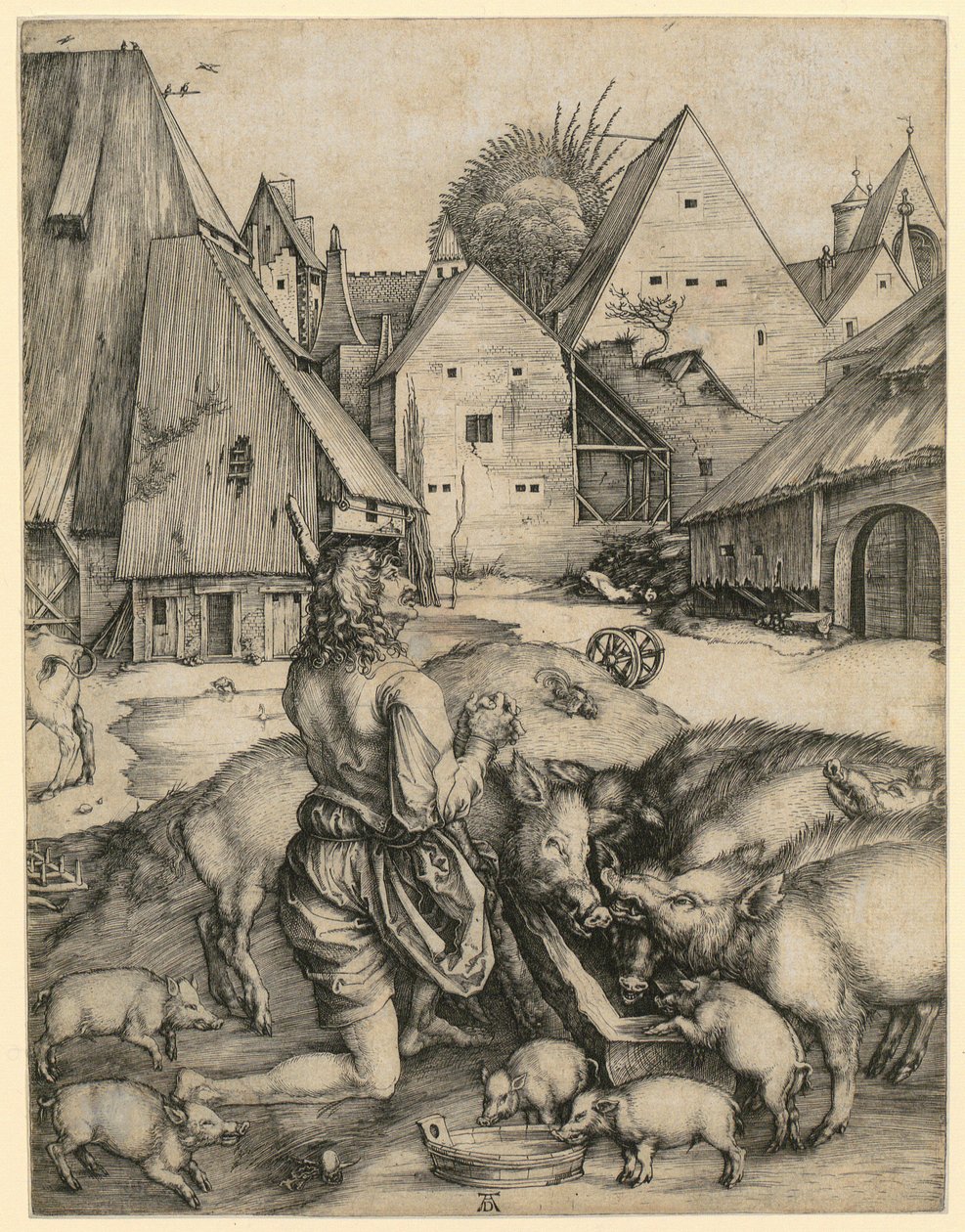 Il figliol prodigo da Albrecht Dürer