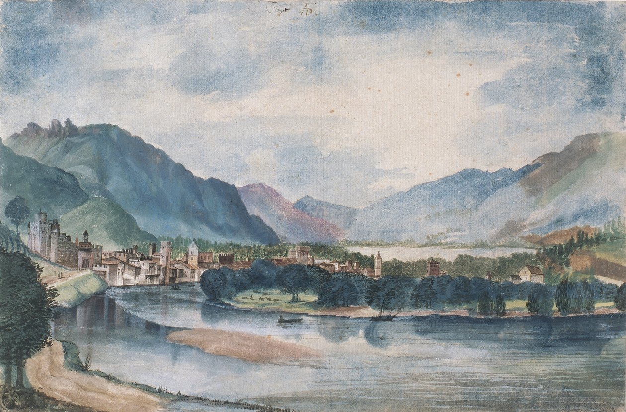 Vista su Trento da Albrecht Dürer