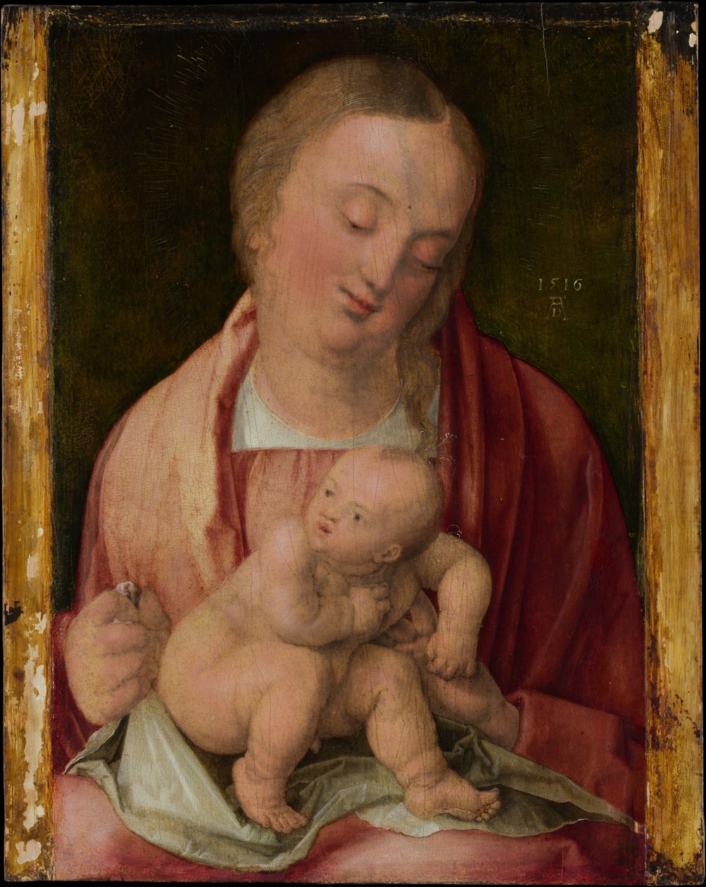 La Vergine con il Bambino da Albrecht Dürer