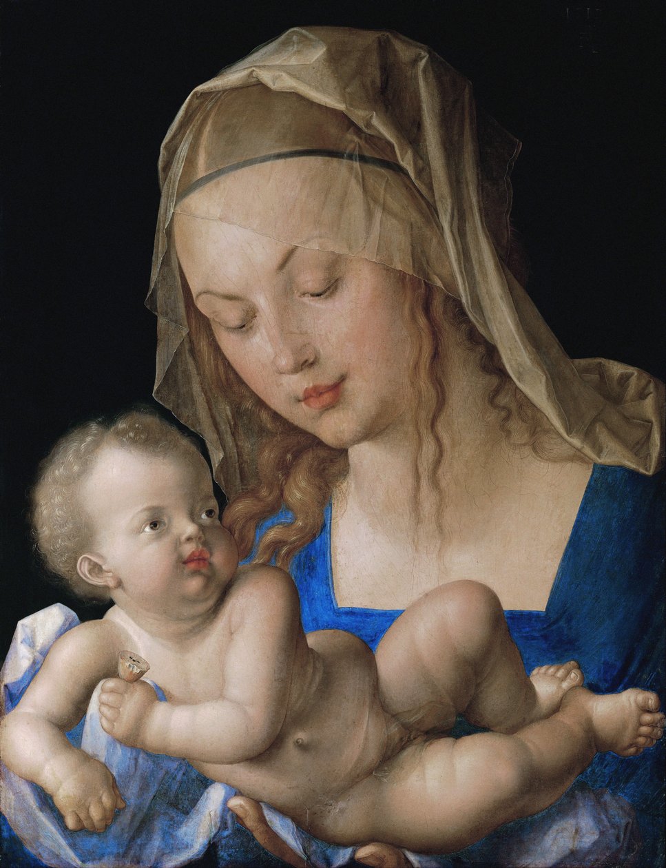 Vergine e bambino con pera da Albrecht Dürer
