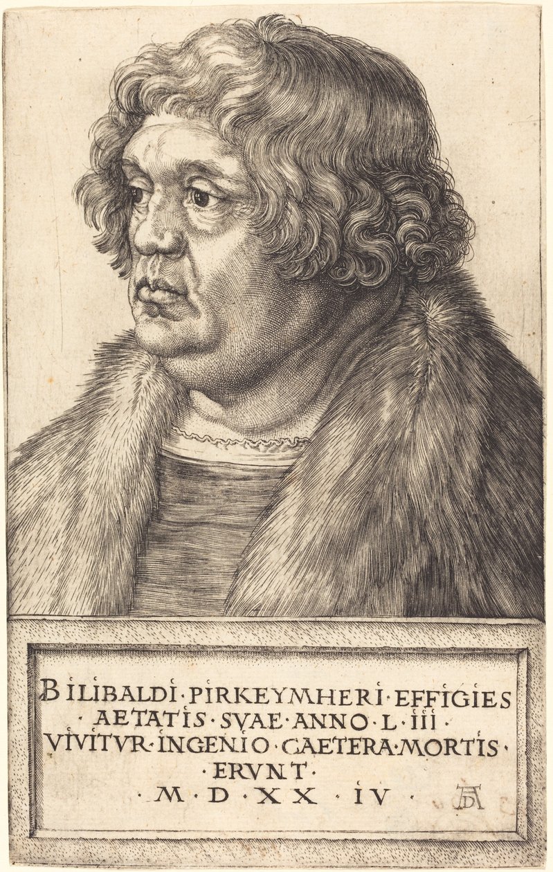 Willibald Pirckheimer da Albrecht Dürer