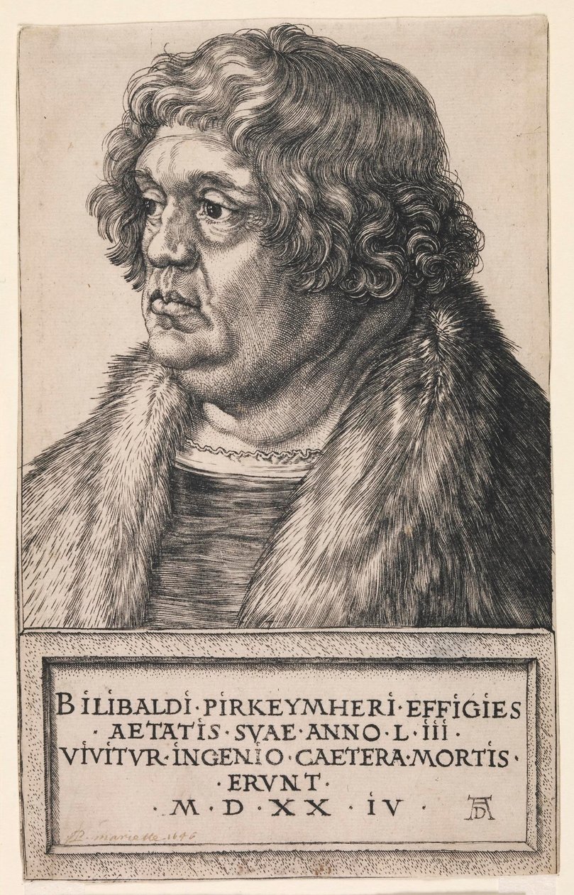 Willibald Pirckheimer da Albrecht Dürer