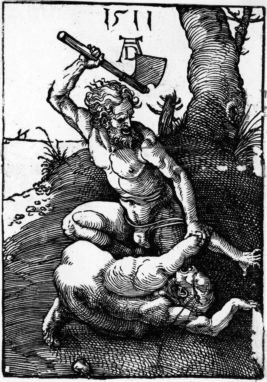 Caino che uccide Abele da Albrecht Dürer or Duerer