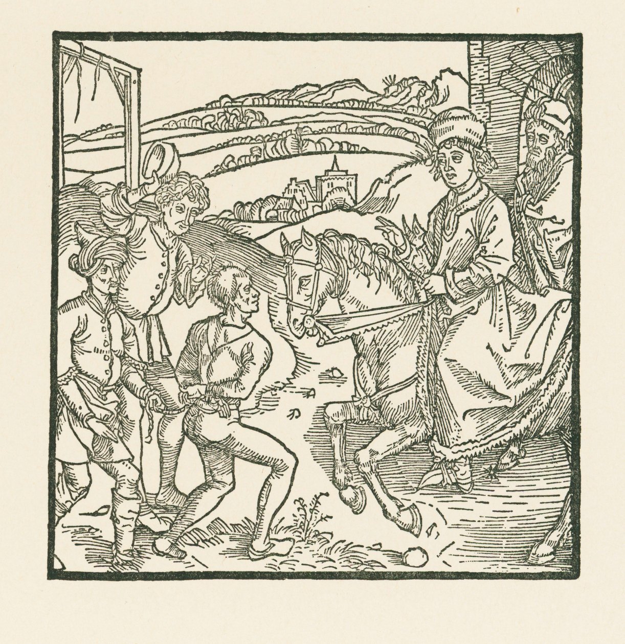 Catonet riscatta un malfattore dalla forca da Albrecht Dürer or Duerer