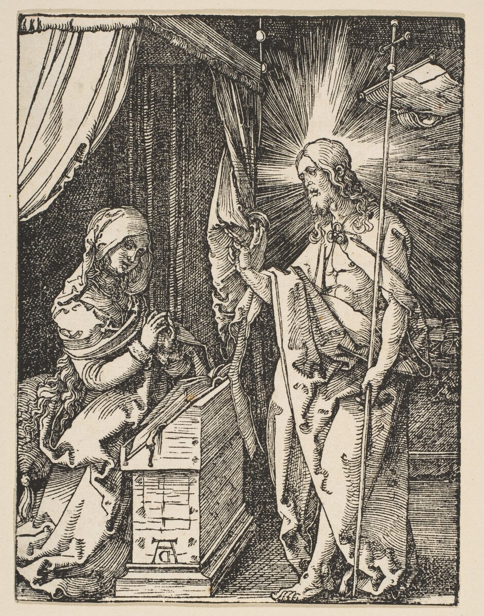 Cristo appare a sua madre, dalla Piccola Passione, c.1510 da Albrecht Dürer
