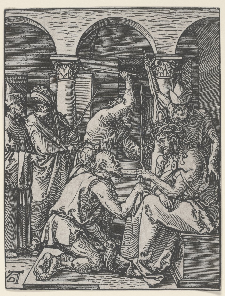 Cristo incoronato di spine, c.1510 da Albrecht Dürer