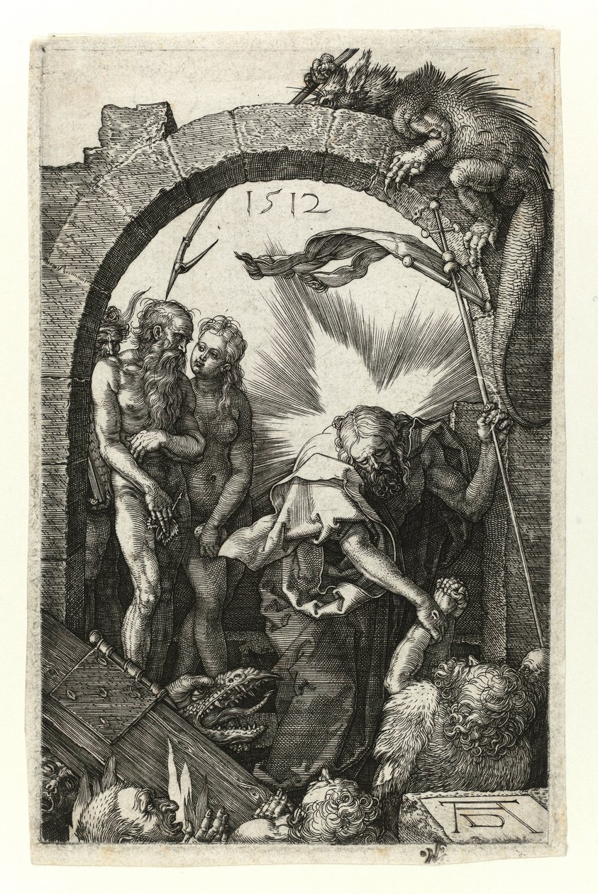Cristo nel Limbo (con Adamo ed Eva) da Albrecht Dürer