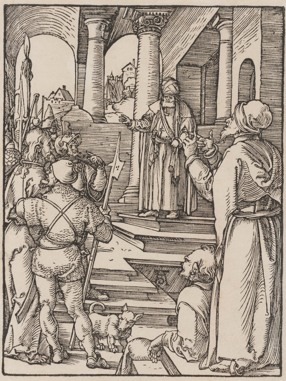 Cristo davanti ad Anna da Albrecht Dürer
