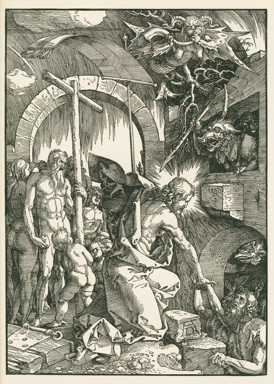 Cristo nel limbo da Albrecht Dürer or Duerer