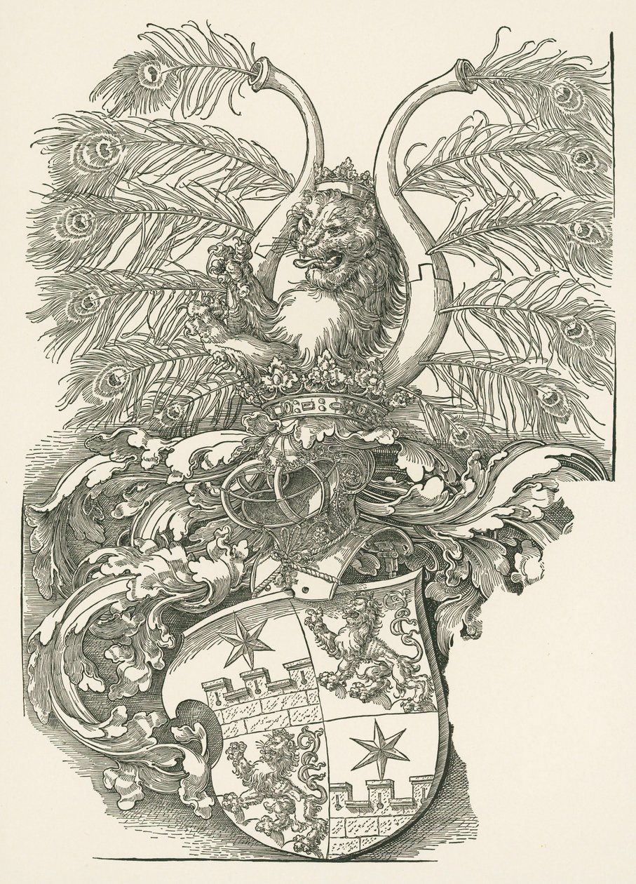 Stemma di Roggendorf da Albrecht Dürer or Duerer
