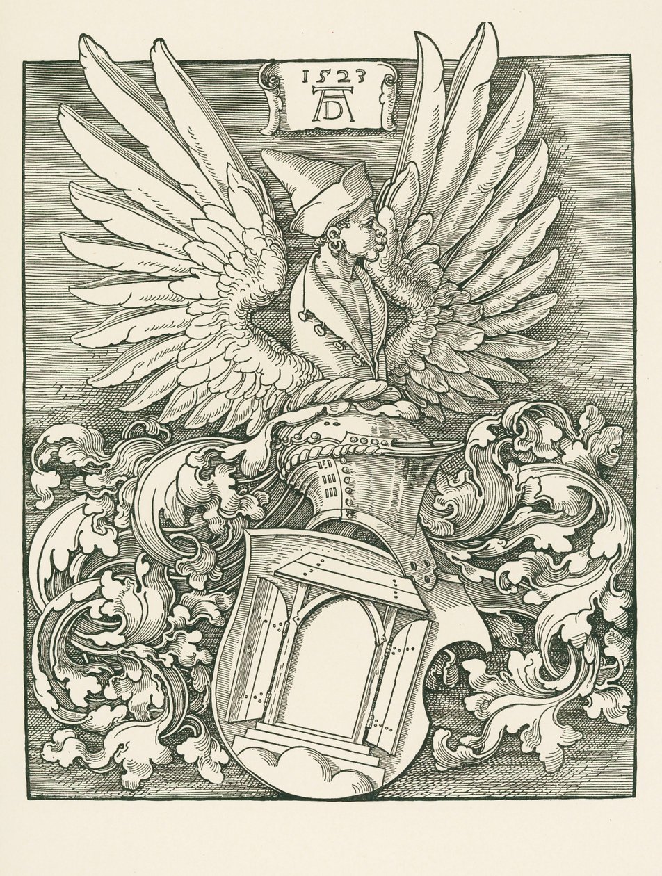 Stemma del casato di Duerer da Albrecht Dürer or Duerer