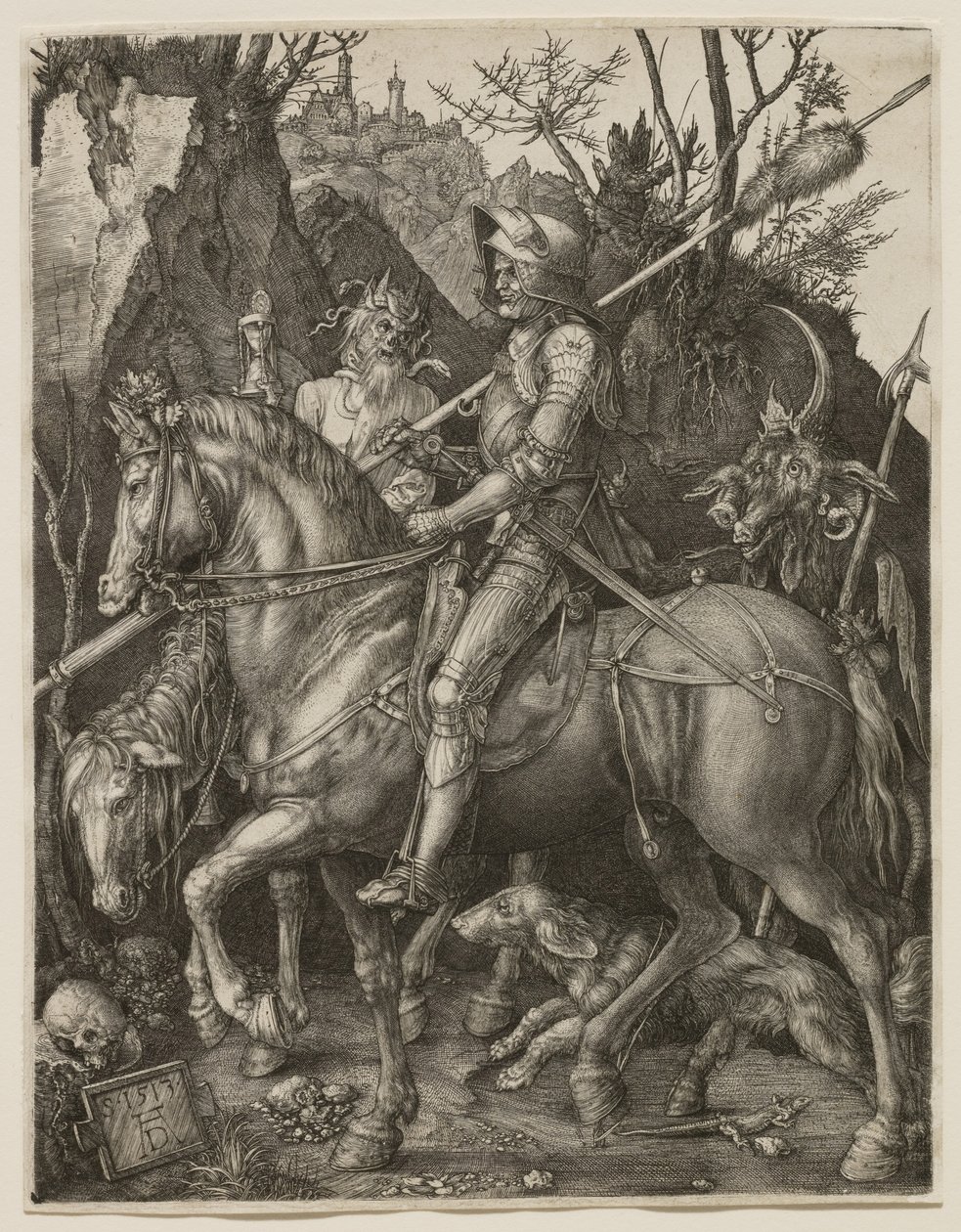Cavaliere, Morte e Diavolo da Albrecht Dürer