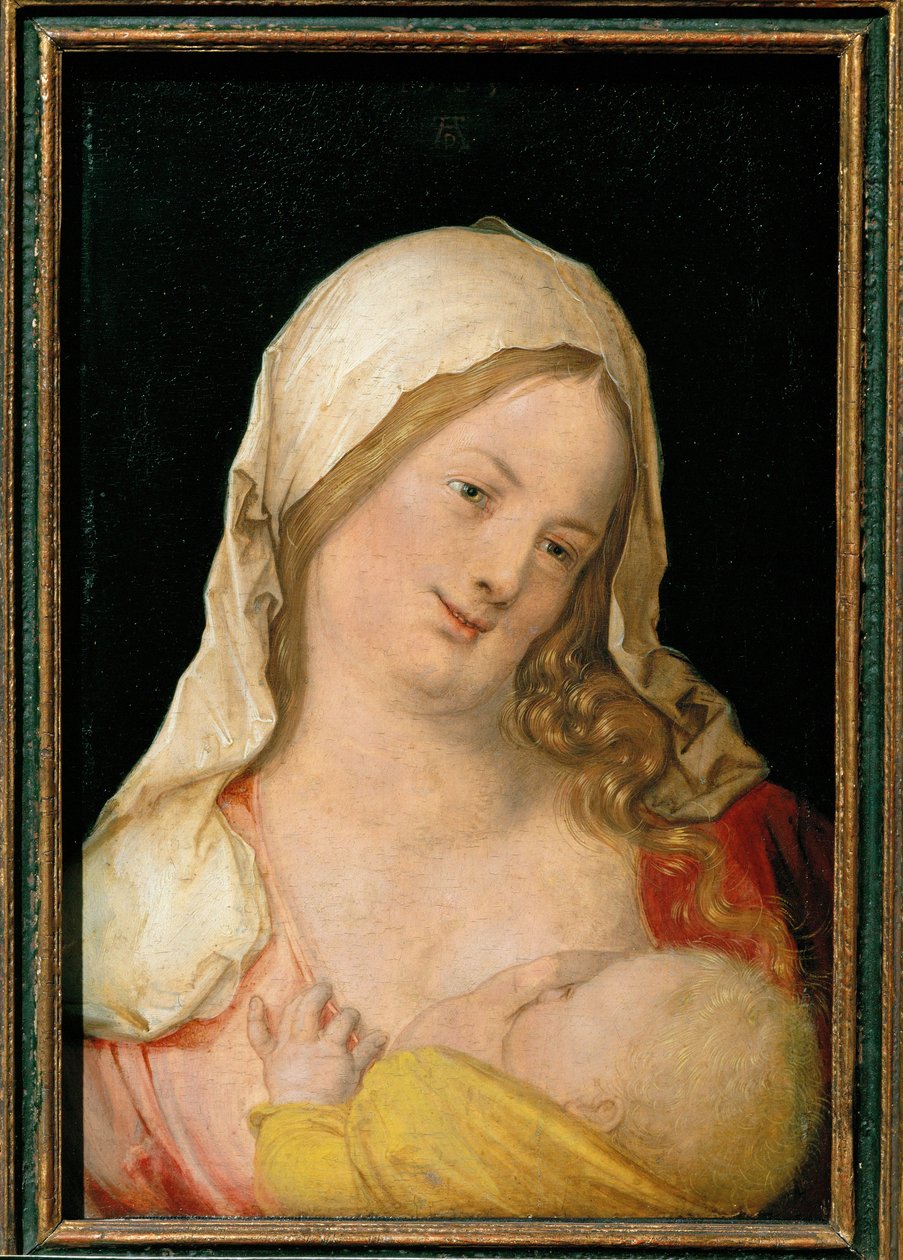 Madonna che allatta il bambino da Albrecht Dürer or Duerer