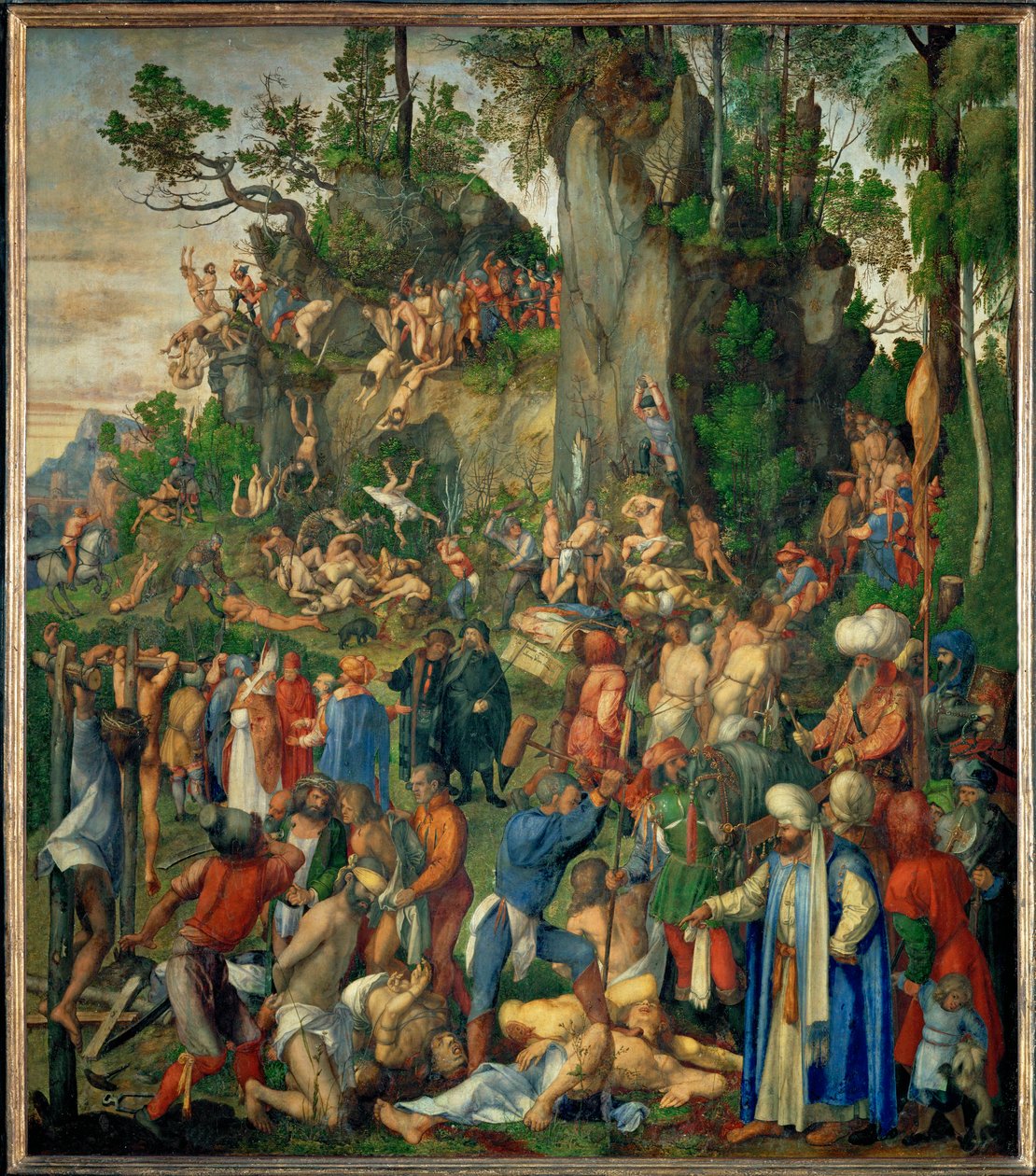 Il martirio dei diecimila cristiani da Albrecht Dürer or Duerer