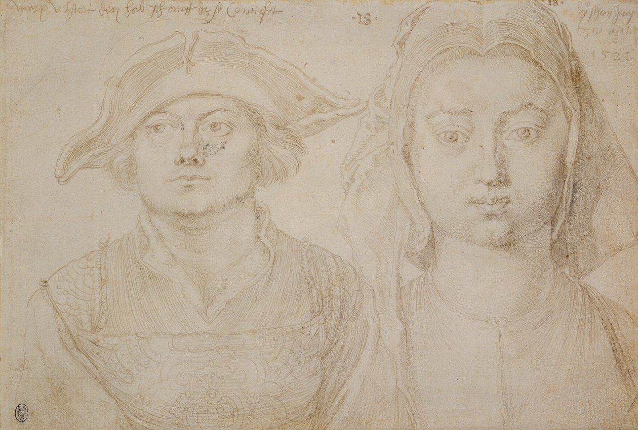 Marx Ulstat; La bella giovane donna di Anversa da Albrecht Dürer or Duerer