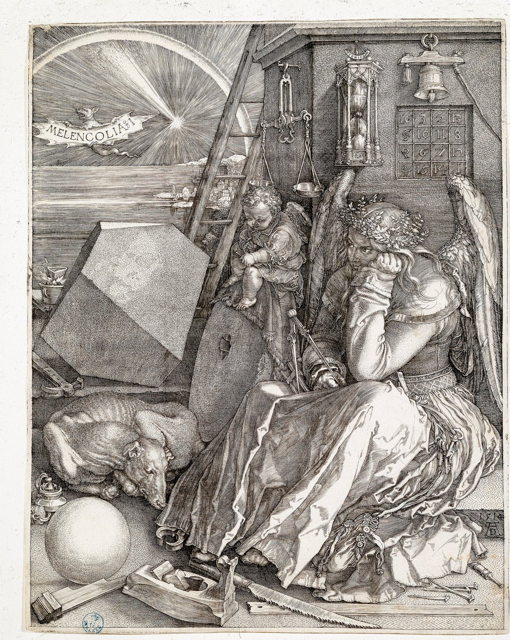 Melancholia I (incisione) da Albrecht Dürer