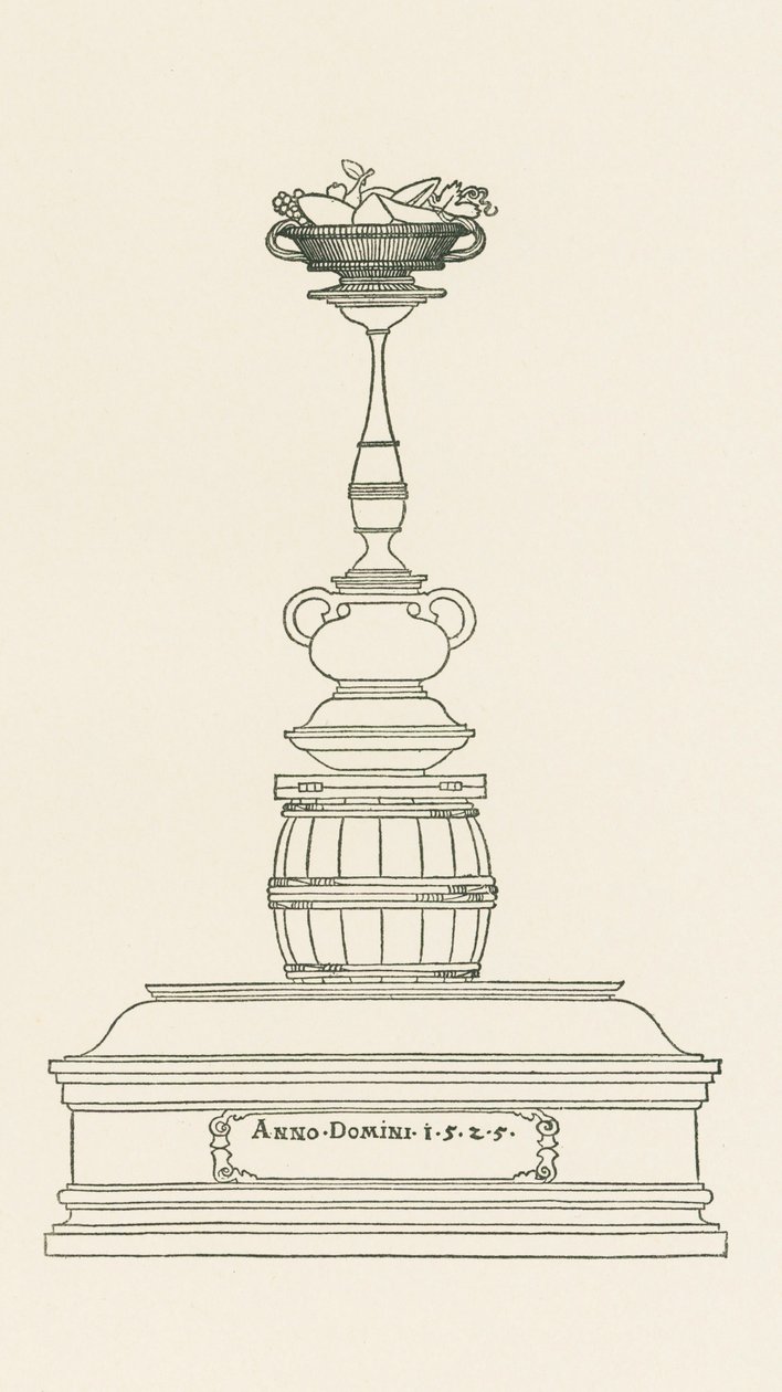 Colonna monumentale per un ubriacone da Albrecht Dürer or Duerer