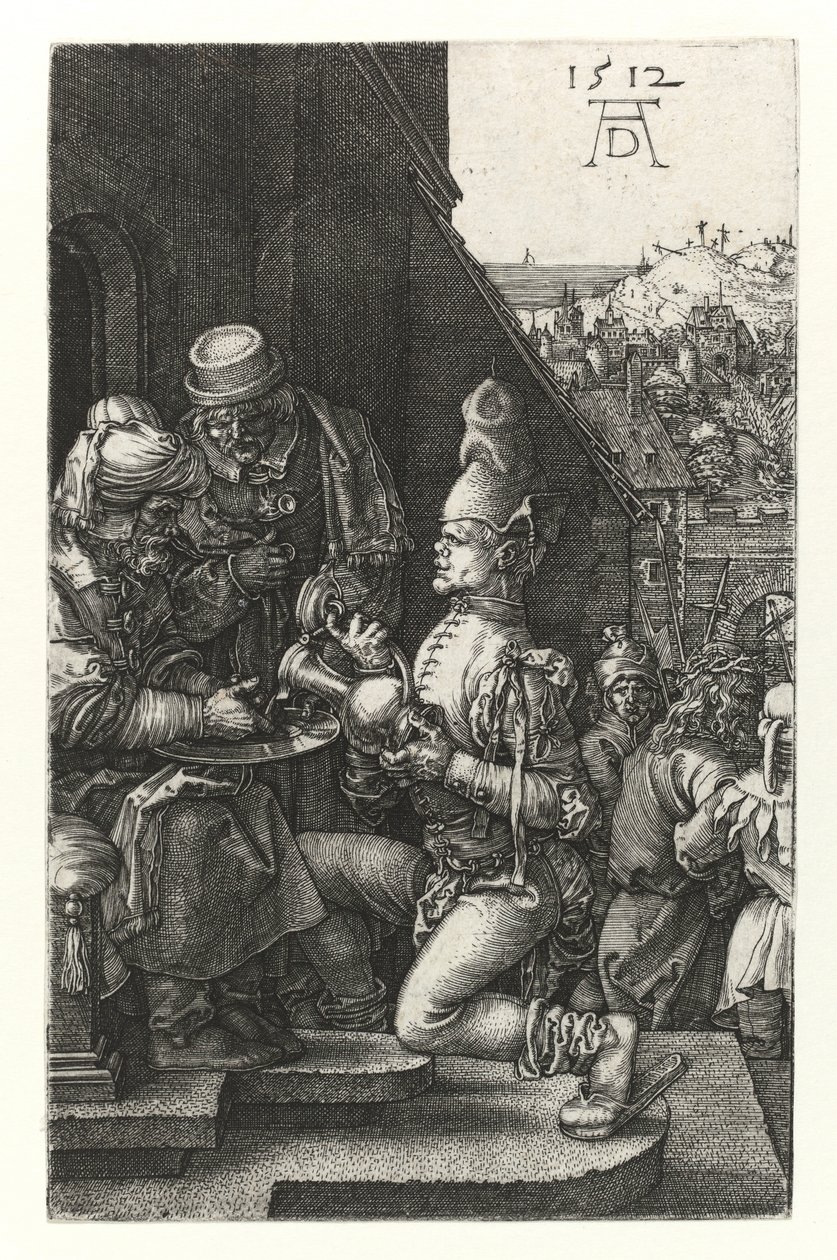 Pilato si lava le mani da Albrecht Dürer
