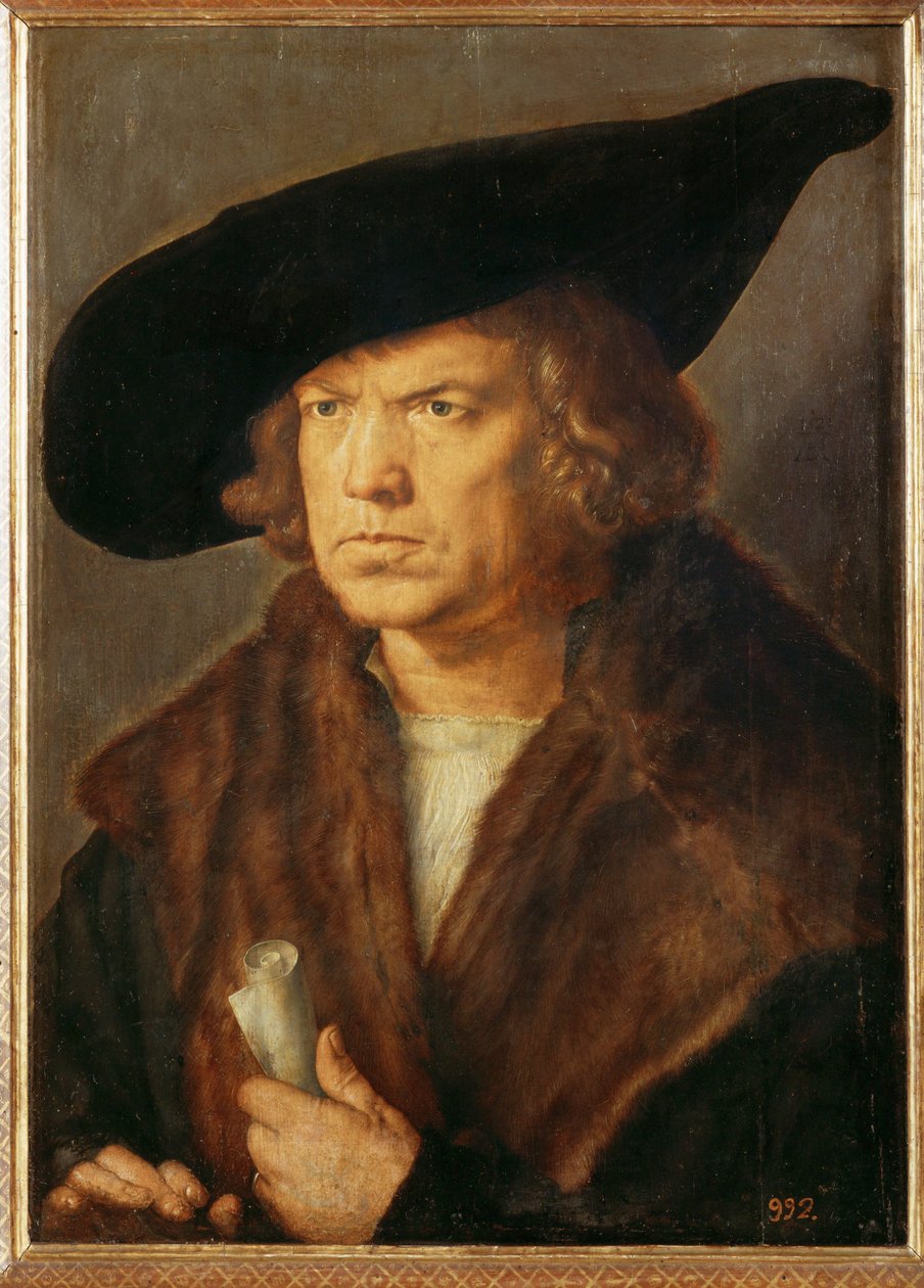 Ritratto di un uomo sconosciuto da Albrecht Dürer or Duerer