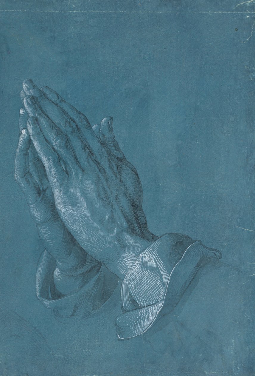 Mani in preghiera da Albrecht Dürer