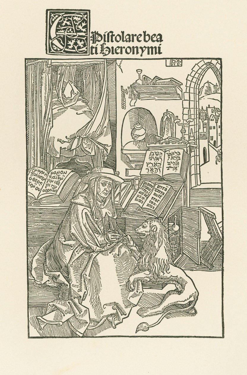 San Girolamo nel suo studio da Albrecht Dürer or Duerer